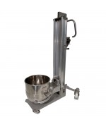 ITM100SS PRO multifunction semi-electric minilifter stainless steel 100KG 1300MM